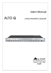 Alto Q User`s manual