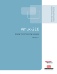 RAD Data comm Vmux-210 Specifications