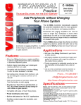 Viking C-2000A Specifications