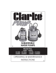 Clarke CS85SA Specifications