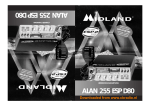 Midland 77-120ESP Owner`s manual