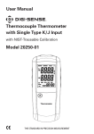 Digi-Sense 20250-01 User manual