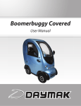 Daymak Boomerbuggy User manual