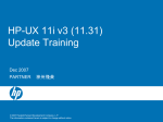 Introduction to HP-UX 11i v3