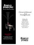 Bowflex Bowflex Sport Owner`s manual