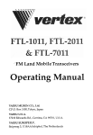 Vertex FTL-2011 Specifications