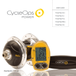 CycleOps PowerTap User guide