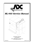 American Dryer Corp. MLS-460 Service manual