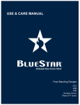BlueStar RPB Specifications
