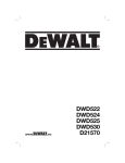 DeWalt D21570 Technical data