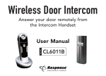 Response CL3622BHSC User manual