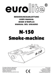 EuroLite NX-200 User manual