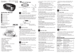 Caple CE1500 Instruction manual