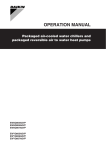 Daikin EWYQ007ADVP Installation manual