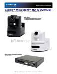VADDIO WallVIEW HD-19 DVI/HDMI User guide