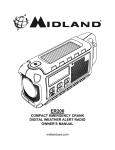 Midland ER200 Owner`s manual