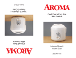 Aroma ARC-914S Instruction manual