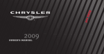 Chrysler 300 SRT8 Owner`s manual