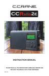 C. Crane CCRadio2E Instruction manual