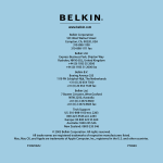 Belkin F1DM102U User manual