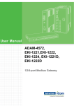 Advantech EKI-1224 User manual