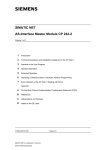 Siemens 242 Technical data