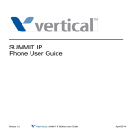 Vertical SUMMIT IP User guide