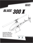 BNF Blade 300 X Instruction manual