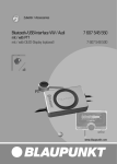 Blaupunkt 7 607 548 500 Technical data