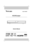 Venturer SHD7000 Owner`s manual