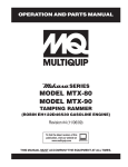 MULTIQUIP EC-42S Specifications