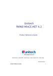 Unitech PA960 System information