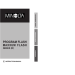 Minolta DYNAX MAXXUM 800SI - PART 2 Instruction manual