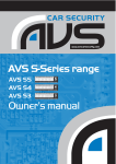 AVS AVS S4 Owner`s manual