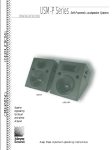 Meyer Sound Self-Powered Loudspeaker Systems USM-P Series Operating instructions
