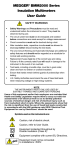 Megger BMM2000 Series User guide