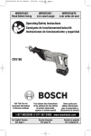 Bosch CRS180 Specifications