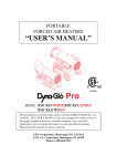 Dyna-Glo RMC-KFA70TDGP User`s manual