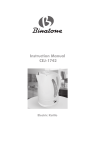 Binatone CEJ-1742 Instruction manual