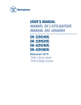 Westinghouse SK-42H360S User`s manual