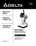 Delta 14-651 Instruction manual
