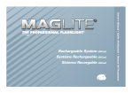 Maglite Rechargeable System (NiCad) Owner`s manual
