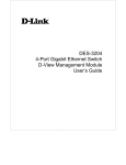 D-Link DES-3204 User`s guide