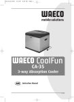 Waeco CA-35 Instruction manual