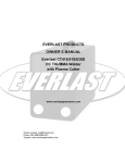 Everlast CT416 Owner`s manual