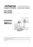 Access PTV 7000 Instruction manual
