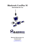 Blackrock Microsystems Cerebus Specifications