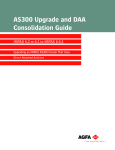 AGFA IMPAX AS300 Installation guide