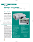 Marantz VP-12S3 Specifications