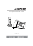 AUDIOLINE BigTel 380 Combo Operating instructions